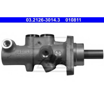 Главный тормозной цилиндр ATE 010811 / 03.2126-3014.3