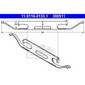 Пружина тормозного суппорта ATE 390511 / 11.8116-0133.1