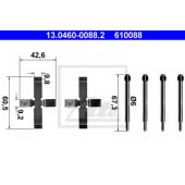 Комплектующие колодок дискового тормоза ATE 610088 / 13.0460-0088.2
