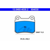 Колодки тормозные дисковые для MERCEDES 190(W201) <b>ATE 13.0460-4030.2 / 604030</b>