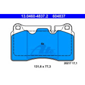Колодки тормозные дисковые для LAND ROVER RANGE ROVER(LM,LS) <b>ATE 13.0460-4837.2 / 604837</b>