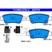 Колодки тормозные дисковые для HONDA CR(RD#,RE) <b>ATE 13.0460-5754.2 / 605754</b>