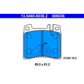 Колодки тормозные дисковые для MERCEDES S(W140) <b>ATE 13.0460-6036.2 / 606036</b>