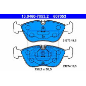 Колодки тормозные дисковые для VOLVO 850(LS,LW), C70, S70(LS), V70(LV) <b>ATE 13.0460-7053.2 / 607053</b>