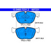 Колодки тормозные передние ATE 13-0460-7231-2