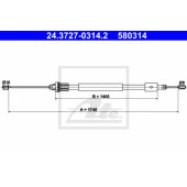 Трос стояночной тормозной системы ATE 580314 / 24.3727-0314.2
