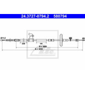 Трос стояночной тормозной системы ATE 580794 / 24.3727-0794.2