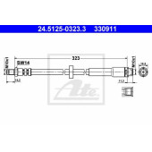 Тормозной шланг ATE 330911 / 24.5125-0323.3