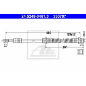Тормозной шланг ATE 330707 / 24.5248-0461.3