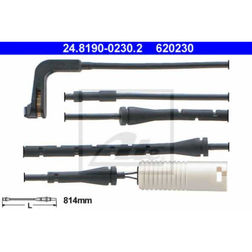 Сигнализатор износа тормозных колодок ATE 620230 / 24.8190-0230.2