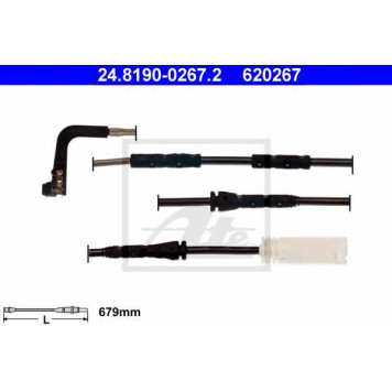 Сигнализатор износа тормозных колодок ATE 620267 / 24.8190-0267.2