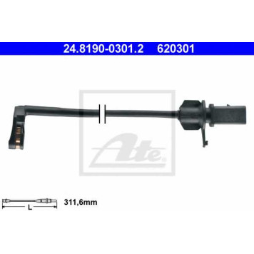 Сигнализатор износа тормозных колодок ATE 620301 / 24.8190-0301.2