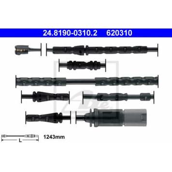 Сигнализатор износа тормозных колодок ATE 620310 / 24.8190-0310.2