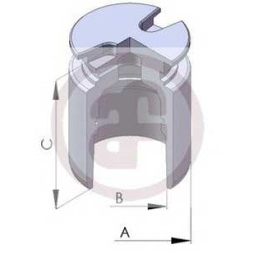 Поршень корпуса скобы тормоза AUTOFREN SEINSA D025102