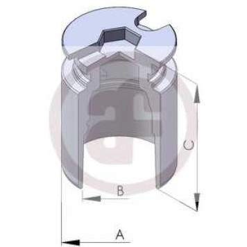 Поршень корпуса скобы тормоза AUTOFREN SEINSA D025122