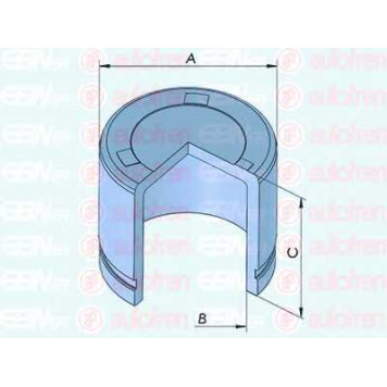 Поршень корпуса скобы тормоза AUTOFREN SEINSA D025322
