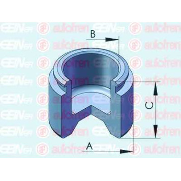 Поршень корпуса скобы тормоза AUTOFREN SEINSA D025346