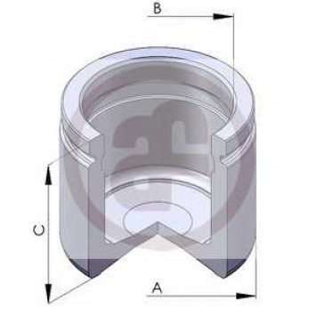 Поршень корпуса скобы тормоза AUTOFREN SEINSA D02587