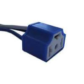 Патрон под лампу H4 с проводами, прямой, керамика <b>AUTO-GUR AG60101</b>