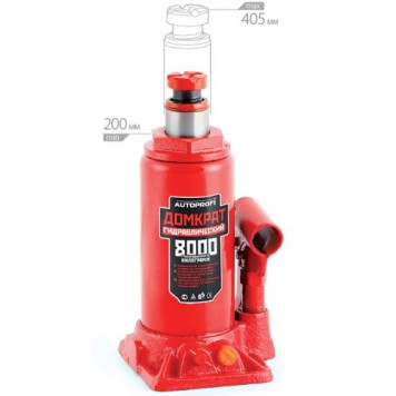 Домкрат гидравлический 8т Autoprofi DG-08 (200-405мм)-1