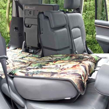 Ковер в багажник + защита спинок задних сидений 146x189см, неопрен летний камуфляж, 2 молнии Autoprofi Зверобой ZV / MAT-190 S-2