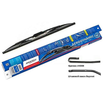 Щетка стеклоочистителя каркасная AVANTECH Aerodynamic 325мм A-13 РАСПРОДАЖА