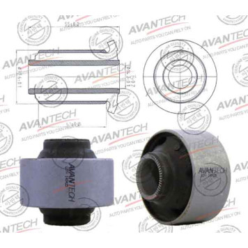 Сайлентблок подвески AVANTECH ASB0151