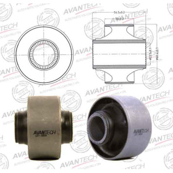 Сайлентблок подвески AVANTECH ASB0152