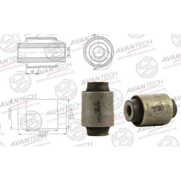 Сайлентблок подвески AVANTECH ASB0211