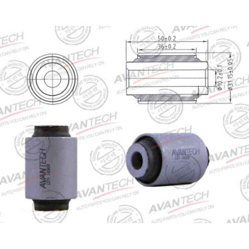 Сайлентблок подвески AVANTECH ASB0319