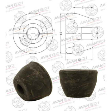 Сайлентблок подвески AVANTECH ASB0326