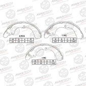 Колодки тормозные барабанные задние AVANTECH AVS0501