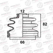 Пыльник привода AVANTECH BD0306