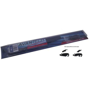 Щетка стеклоочистителя для заднего стекла зимняя 400мм (16) AVANTECH RR-16-1