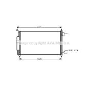 Радиатор кондиционера <b>AVA QUALITY COOLING DN5251D</b>