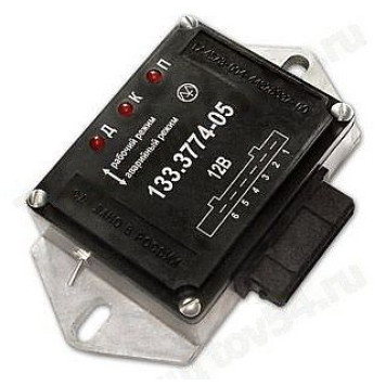 Коммутатор ВАЗ 2108 6 контактов с ийным режимом и диагностикой Энергомаш <b>АВАР 133.3774-05</b>
