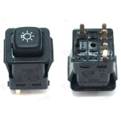 Выключатель света ВАЗ 2108,М-2141 (кнопка) (375.3710-02.05) <b>АВАР 375.3710-02.05/01-05</b>