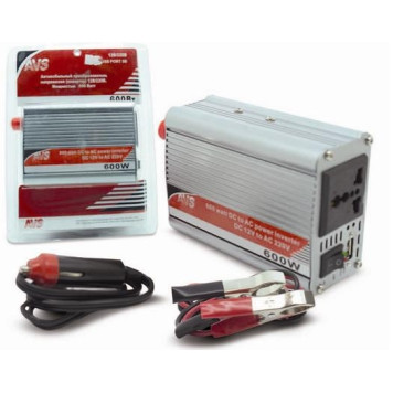 Преобразователь напряжения (инвертер) 12V->220V 600W AVS IN-600W