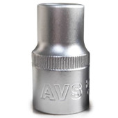 Головка 12мм 1/2" 6 гран.короткая AVS H01212