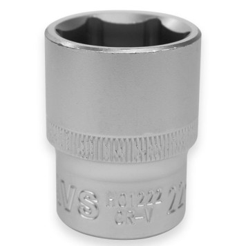 Головка 22мм 1/2" 6 гран. короткая AVS H01222 