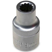 Головка 9мм 1/2" 12 гран. короткая AVS H21209 