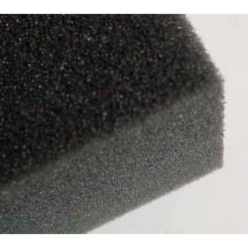 Губка поролоновая для мойки кузова чёрная 190x110x55мм AVS SP-14-1