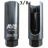 Съемник лямбда-зонда 22мм 3/8" 90мм 6 граней AVS HOS3880