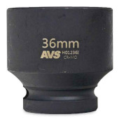 Головка 36мм 1/2" 6 гран. ударная AVS H01236I (46мм)