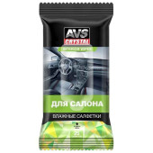 Салфетки влажные для панелей салона (25шт) AVS AVK-201