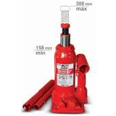 Домкрат гидравлический 2т, высота подъема 158-308мм AVS HJ-B2000