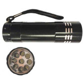 Фонарь светодиодный AVS AL-9L (9 диодов 45Lm, алюминиевый корпус)