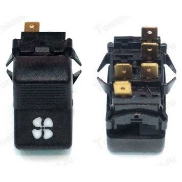 Выключатель отопителя ВАЗ 2104,2106,2107,2121 <b>Автоарматура 72.3709-02</b>