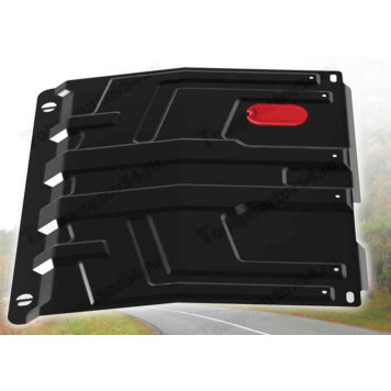 Защита картера ВАЗ 2180 Vesta без крепежа <b>АВТОБРОНЯ 1.06029.1</b>