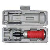 Отвертка ударная с обрезиненной рукоятью с набором из 6 бит в кейсе Автодело 40001